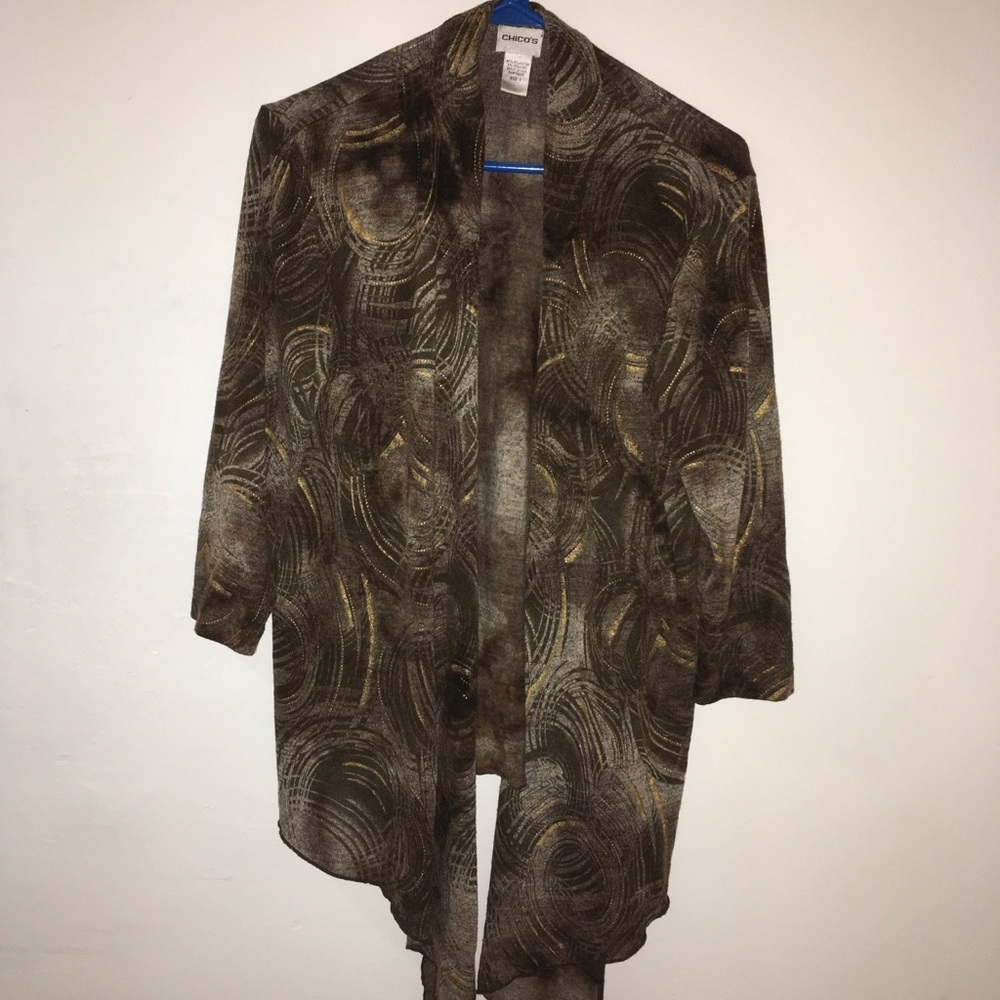 CHICOS CARDIGAN SIZE 1